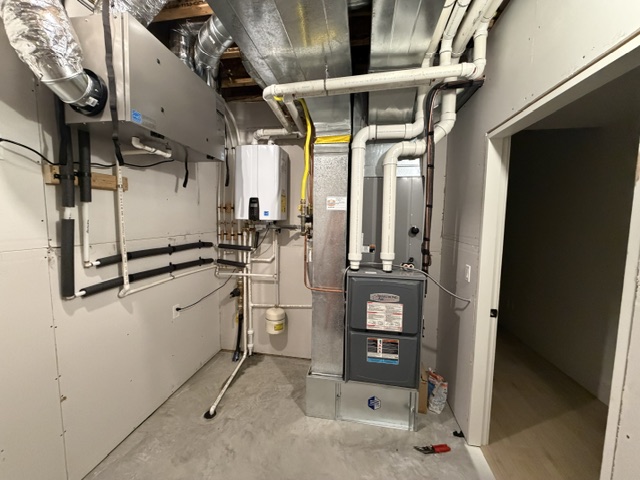 Furnace troubleshooting in a Chilliwack mechanical room