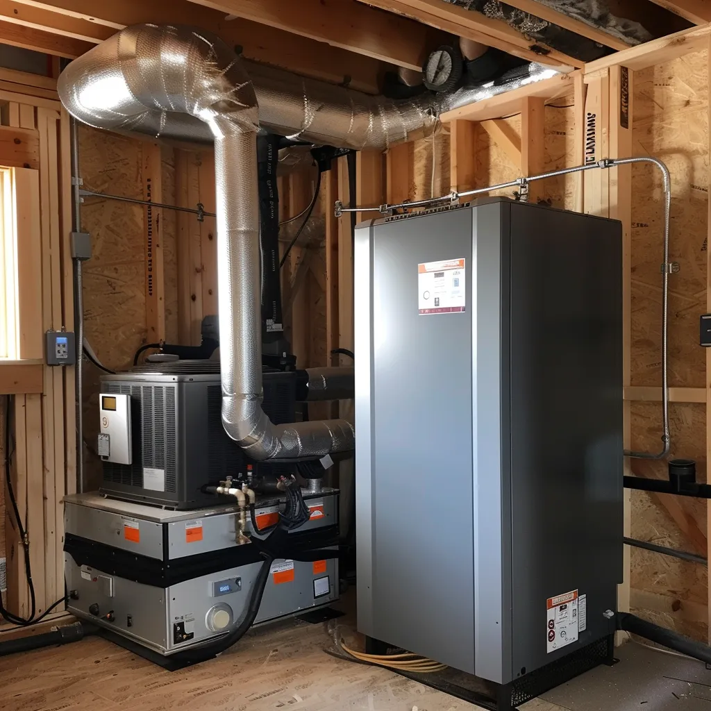 Furnace and electrical panel area in a Chilliwack home