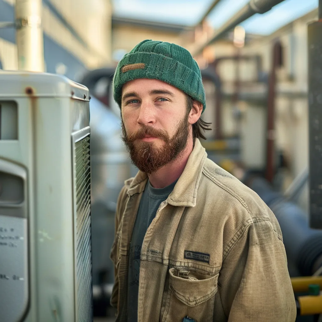 Austyn, owner of Full Service Heating and Cooling Ltd.