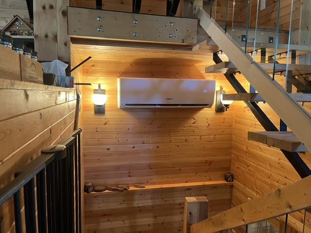 Ductless mini-split system installed in a Fraser Valley home